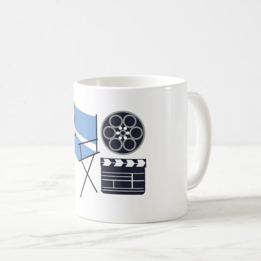 Filmregisseur Kaffeetasse (VorderseiteRechts)