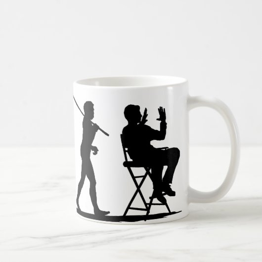 Filmregisseur Kaffeetasse (Rechts)