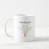 Filmregisseur Kaffeetasse (Links)