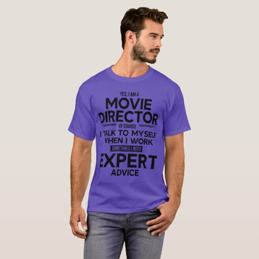 Filmregisseur Manchmal benötige ich eine kompetent T-Shirt (Vorne ganz)
