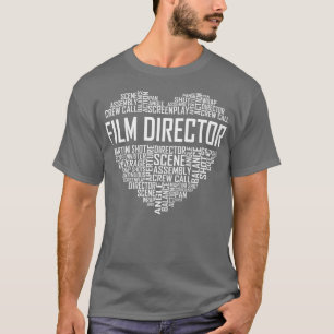 Filmregisseur Proud Film Gift Filmmakamera T-Shirt