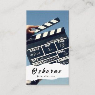 Filmregisseur und Produzent Visitenkarte