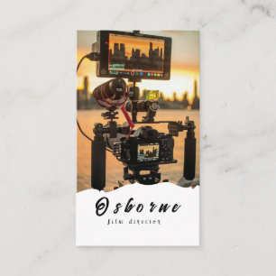 Filmregisseur und Produzent Visitenkarte