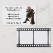 Filmregisseur Visitenkarte (Vorne/Hinten)
