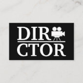Filmregisseur Visitenkarte (Vorderseite)