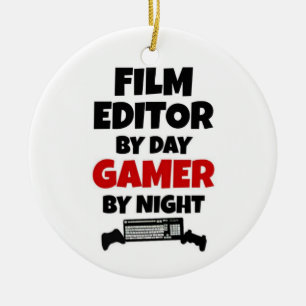 Filmregisseur von Day Gamer by Night Keramik Ornament