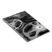 Filmrolle-/Film-Spulen-Notizbuch Notizblock (Rechte Seite)