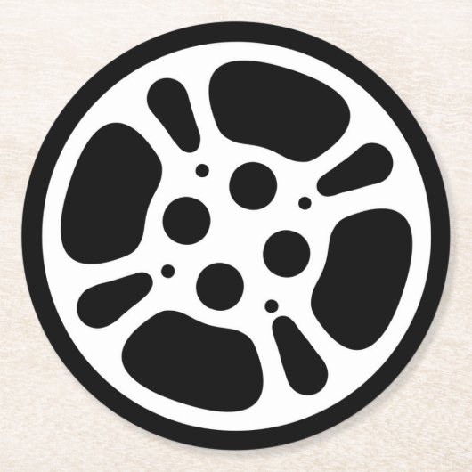 Filmrolle / Filmabend Untersetzer (Vorderseite)