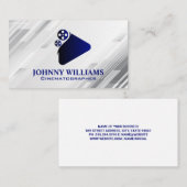 Filmrolle | Logo für Play-Button Visitenkarte (Vorne/Hinten)