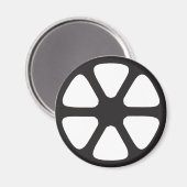 Filmrolle Magnet (Vorderseite/Rückseite)