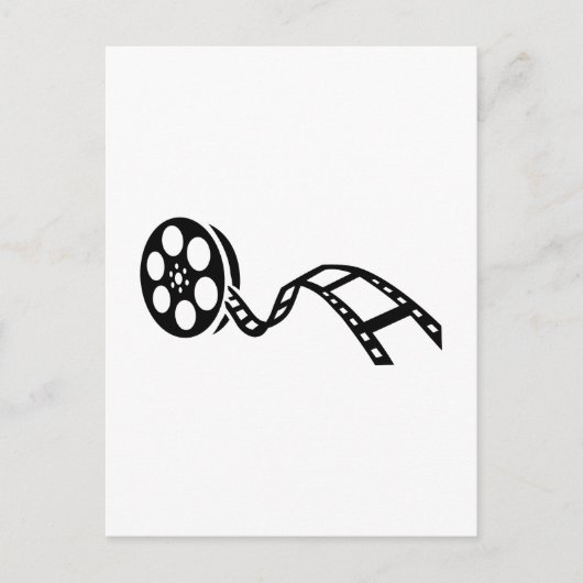 Filmrolle Postkarte (Vorderseite)