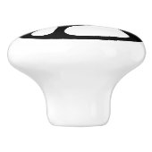 Filmrolle Schwarzweiss Keramikknauf (Seitenansicht)