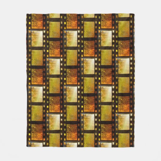 Filmrolle Vintag Fleecedecke (Vorderseite)
