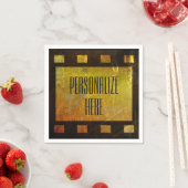 Filmrolle Vintag Serviette (Beispiel)