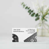 Filmrolle-Visitenkarte Visitenkarte (Stehend Vorderseite)
