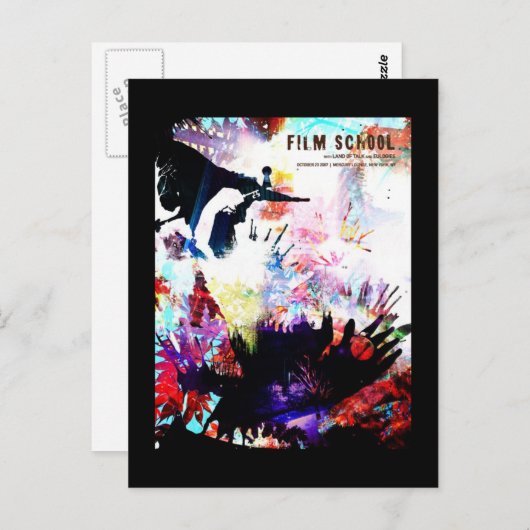 Filmschule Postkarte (Vorne/Hinten)