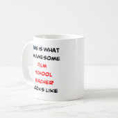 Filmschullehrer, phantastisch kaffeetasse (Vorderseite Links)