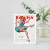 Filmspass Zeitschrift Titelblatt 8 Postkarte (Stehend Vorderseite)