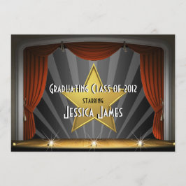 Filmstar - Einladung des Abschlusses