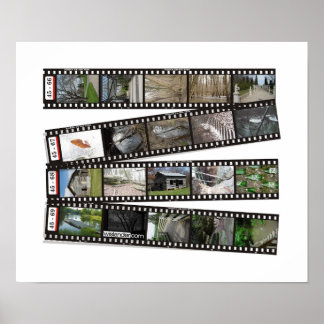 Filmstreifen 2003-2004 Wandausgabe Poster