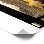 Filmstreifen Alte Fotografie Negatives Poster (Ecke)