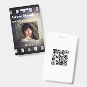 Filmstreifen Ausweis (Vorder- & Rückseite)