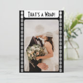 Filmstreifen Dankeschön-Karten Dankeskarte (Stehend Vorderseite)