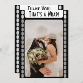 Filmstreifen Dankeschön-Karten Dankeskarte (Vorne/Hinten)