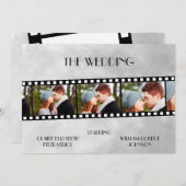 Filmstreifen-Filmstreifen - Save the Date-Karte Save The Date (Vorne/Hinten)