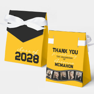 Filmstreifen Filmstrip-Liebhaberkiste Gold und Sch Geschenkschachtel