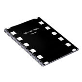 Filmstreifen für individuelles Notebook Notizblock (Rechte Seite)