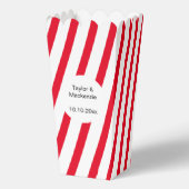 Filmstreifen gestrichen Personalisierte Hochzeit Geschenkschachtel (Rückseite)