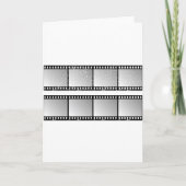 Filmstreifen Grußkarten Karte (Vorderseite)