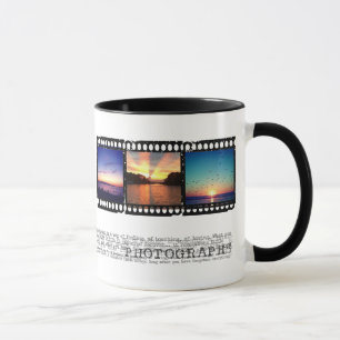 Filmstreifen instagram Foto-Tasse Tasse