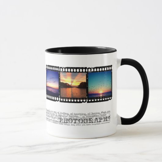 Filmstreifen instagram Foto-Tasse Tasse (Rechts)