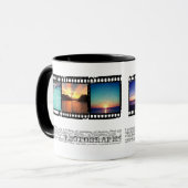 Filmstreifen instagram Foto-Tasse Tasse (Vorderseite Links)