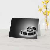 Filmstreifen Karte (Gelbe Blume)