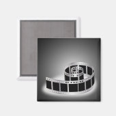 Filmstreifen Magnet (Vorderseite/Rückseite)