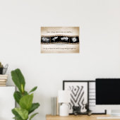 Filmstreifen mit Anführungszeichen Poster (Heimbüro)