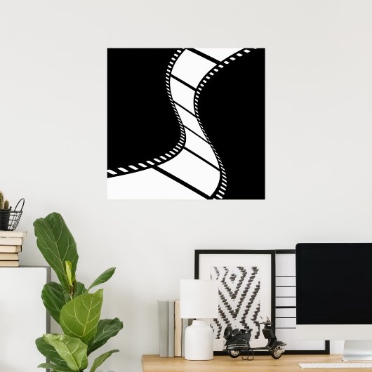 Filmstreifen Poster (Heimbüro)