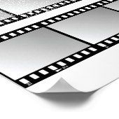 Filmstreifen Poster (Ecke)