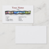 Filmstreifen Visitenkarte (Vorne/Hinten)