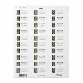 Filmstrip Foto Collage Abschluss Adresse (Vorne)