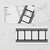 Filmstrip - Geschäft Visitenkarte (Vorne/Hinten)