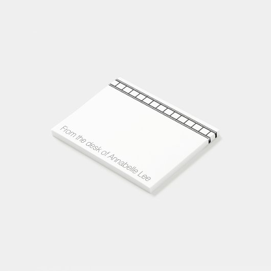 Filmstrip Post-it Klebezettel (angewinkelt)