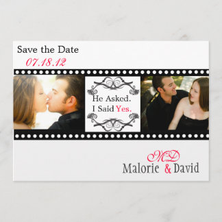 Filmstrip-Save the Date Save The Date