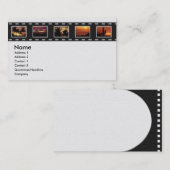 Filmstrip-Visitenkarte Visitenkarte (Vorne/Hinten)