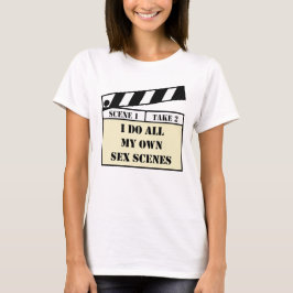 Filmszene weiß T-Shirt