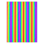Filmtablette - farbenfroher Streifen Tischdecke (Vorderseite)