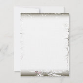 Filmtablette (Olivenöl) Mitteilungskarte (Rückseite)